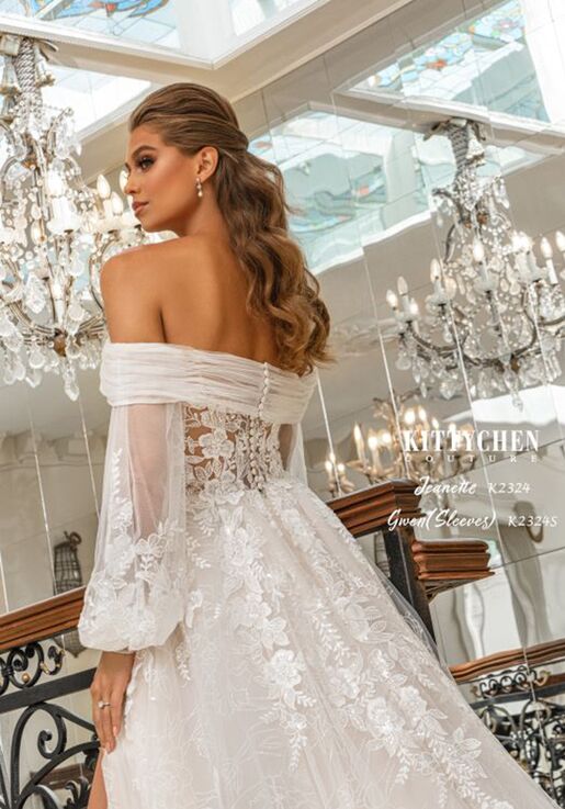 KITTYCHEN Couture JEANETTE GWEN, K2324 A-Line Wedding Dress - 2