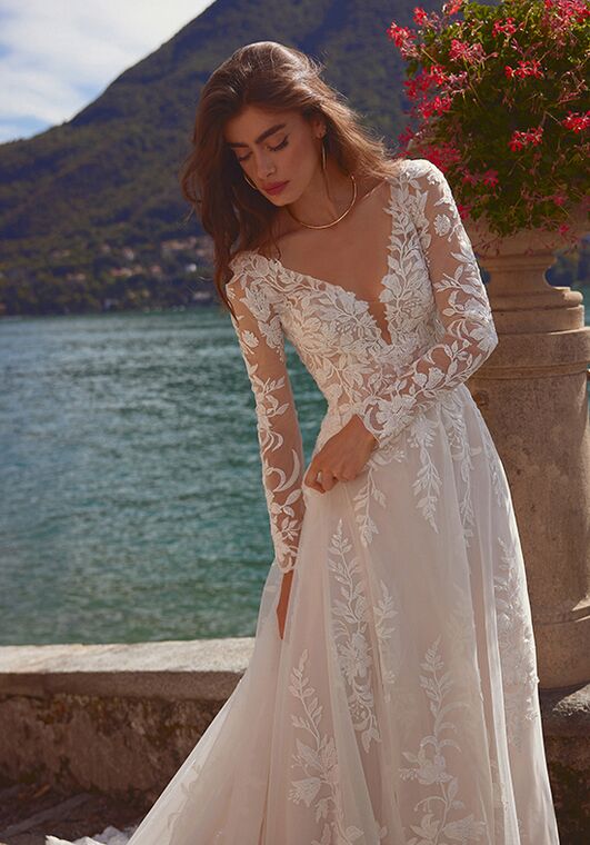 Justin Alexander Isley A-Line Wedding Dress - 2