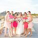 Short Pink Bridesmaid Dresses