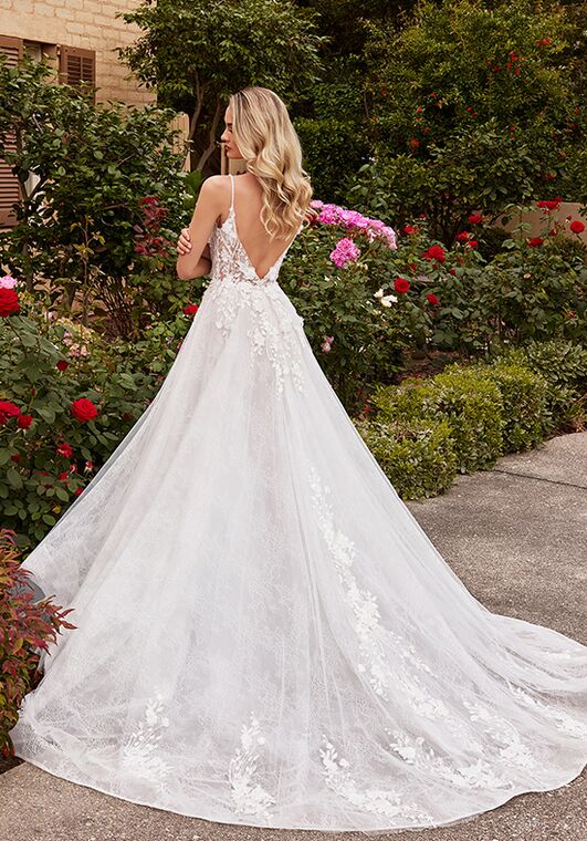 Ladivine CD857W A-Line Wedding Dress - 2