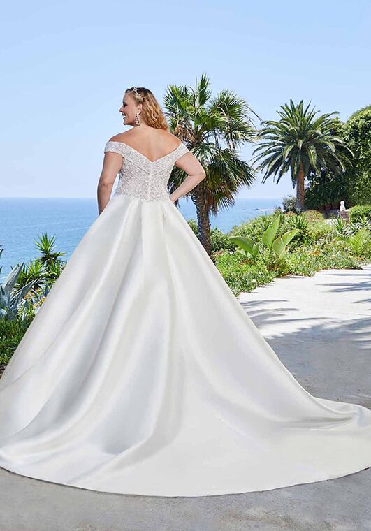 Casablanca Bridal 2401-3 Kensington Ball Gown Wedding Dress - 2