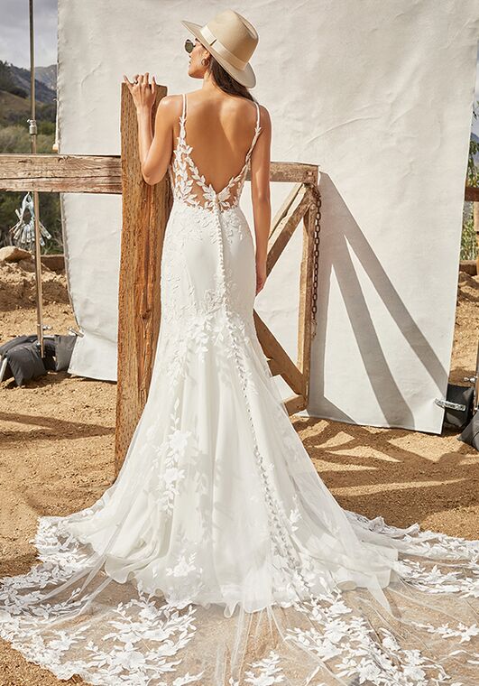 Madison James Kalani Sheath Wedding Dress - 2