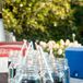Tinted Blue Mason Jar Wedding Favors