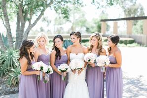 Lavender Bridesmaid Dresses