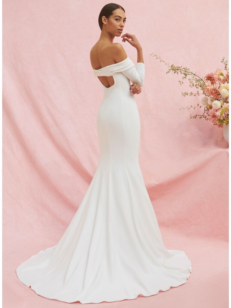 carolina herrera long sleeve wedding dress