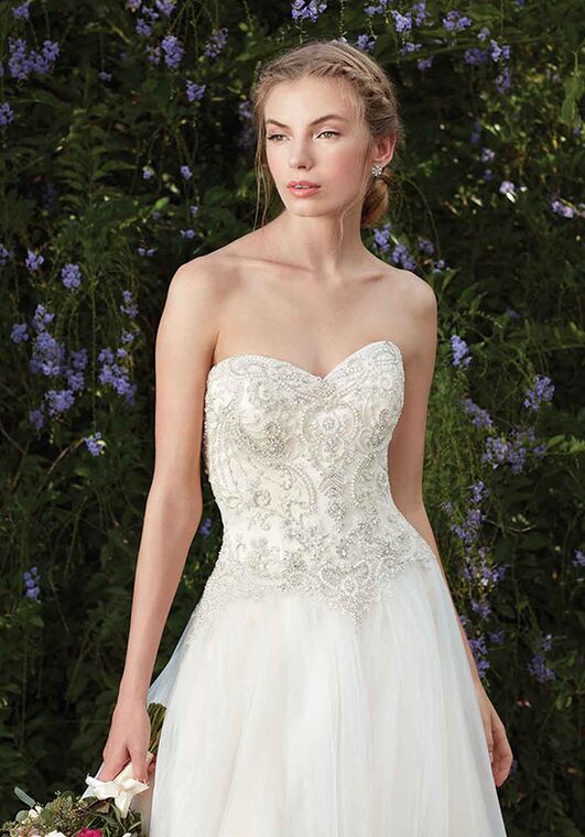 Casablanca Bridal Style 2276 Ambrosia A-Line Wedding Dress - 2