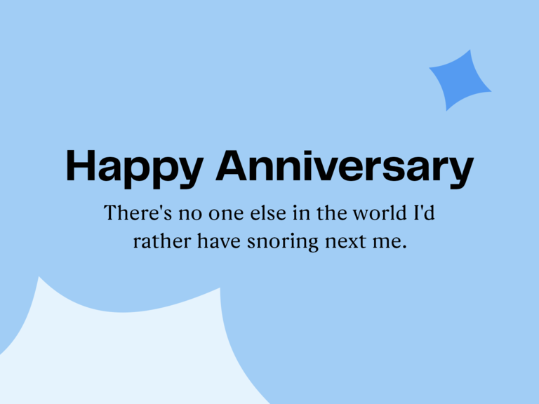 Funny anniversary quotes image for couples