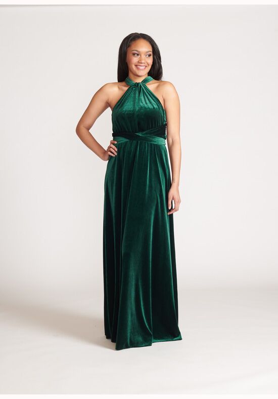 Bari Jay Bridesmaids VELVET Bridesmaid Dress - 1