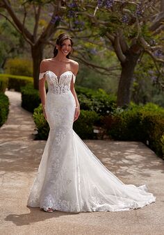 Moonlight Collection J6958 Mermaid and Trumpet Wedding Dress