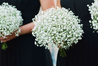 17 Ideas for a Baby's Breath Wedding Bouquet