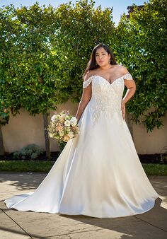 Jasmine Bridal F221069N A-Line Wedding Dress
