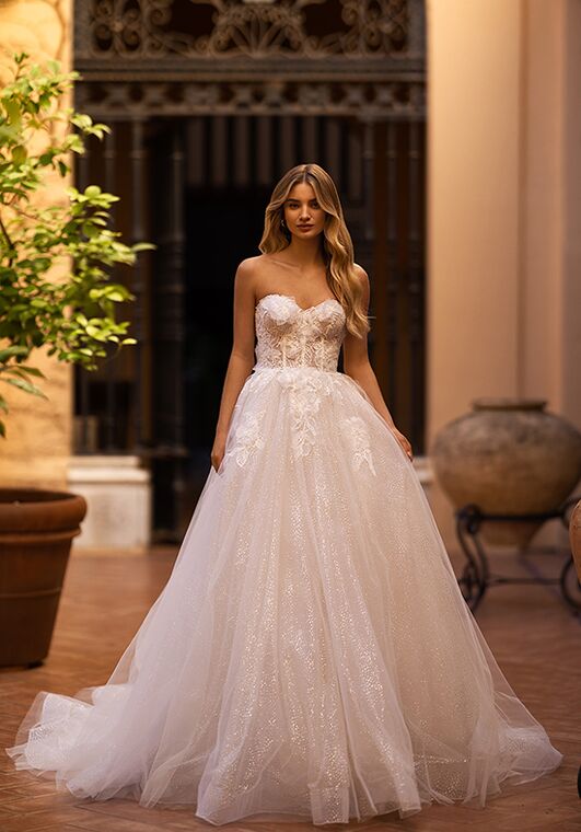 Oliver Martino Emma A-Line Wedding Dress - 2