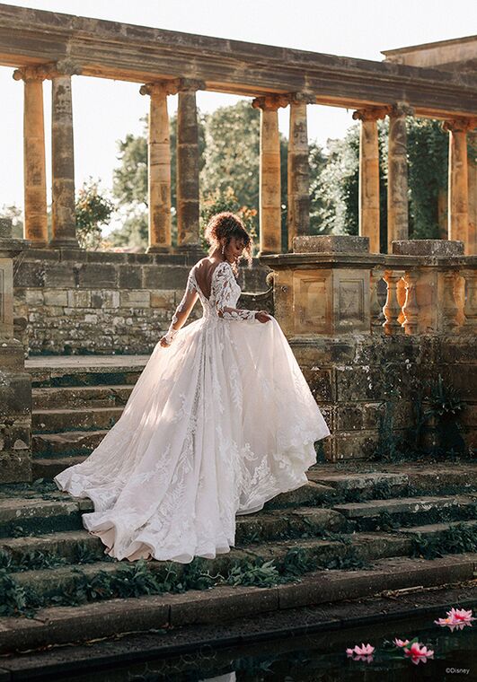 tiana wedding dress