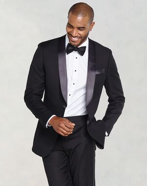 The Black Tux Shawl Collar Tuxedo Black Tuxedo
