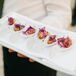 Cafe Pinot provided modern appetizers for guests during cocktail hour.
