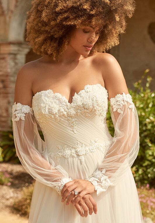 Maggie Sottero VALETTA Sheath Wedding Dress - 2