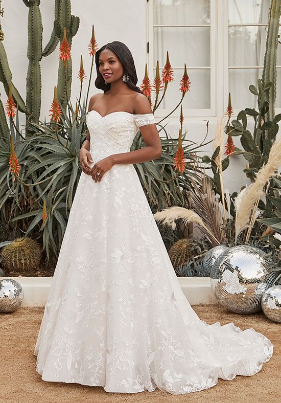 Beloved by Casablanca Bridal BL350 Goldie A-Line Wedding Dress - 1