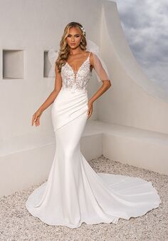 KITTYCHEN TAYLA, H2426 Fit-and-Flare Wedding Dress