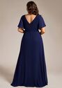 Ever-Pretty ESS0050 V-Neck and Plunge Bridesmaid Dress - thumbnail - 3