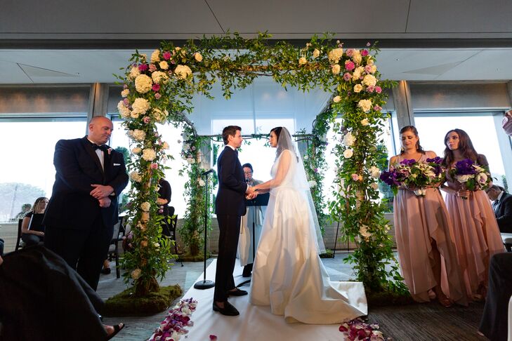Garden-Inspired Hydrangea Chuppah