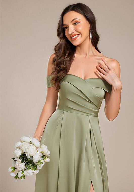 Ever-Pretty ES02319 Off the Shoulder Bridesmaid Dress - 2