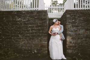 Strapless A-Line Wedding Dress