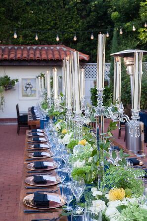 Modern Glass Candelabras