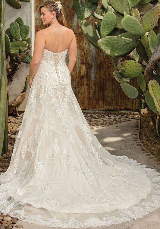 Casablanca Bridal Style 2291 Everly A-Line Wedding Dress - 2