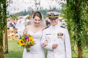 Justine and Josh, Happy Recessional