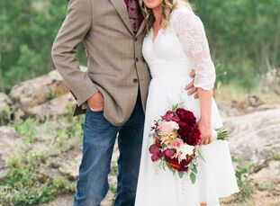 Lindsay Rader (32 and a florist and waitress) and Jeff Lehmann (33 and a ski patroller and bike-trail builder) planned a festive weekend extravaganza 