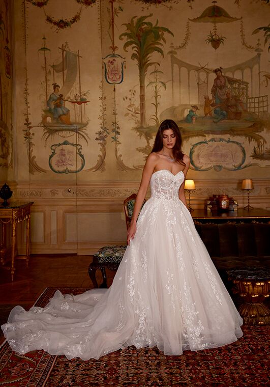 Justin Alexander Julia A-Line Wedding Dress - 2