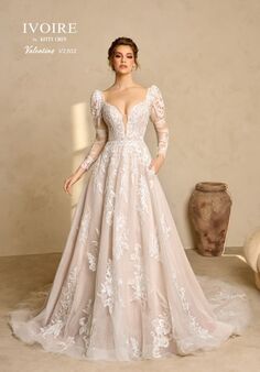 IVOIRE by KITTY CHEN VALENTINA, V2302 A-Line Wedding Dress