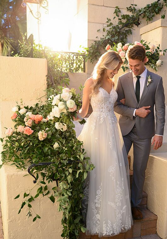 Stella York 7083 A-Line Wedding Dress - 2