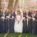 Lace and Chiffon Adrianna Papell Bridesmaid Dresses