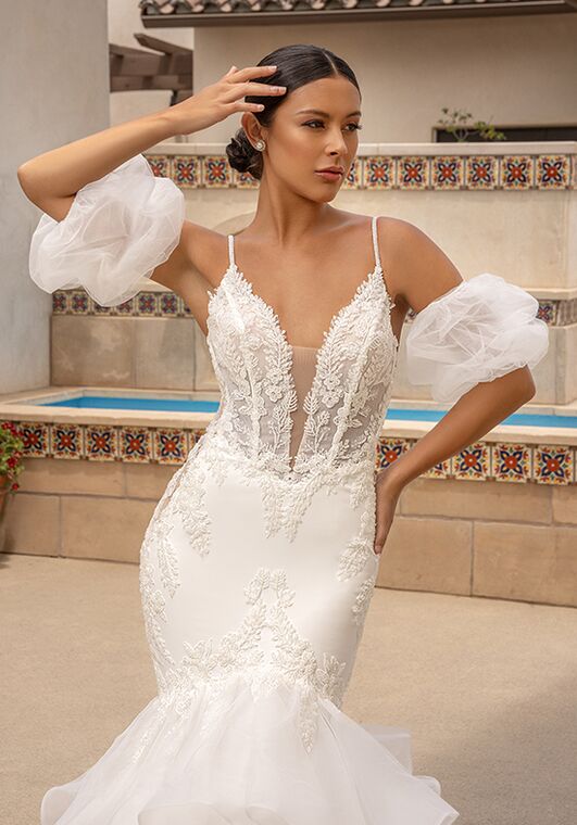 KITTYCHEN Couture ELODIA, K2547 Mermaid and Trumpet Wedding Dress - 2