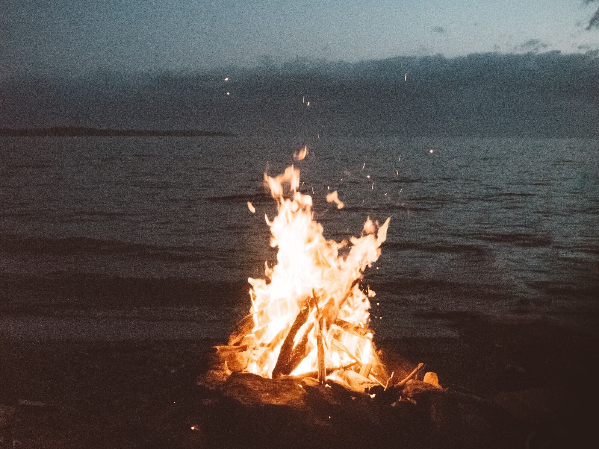 Picture of Bonfire on the Beach