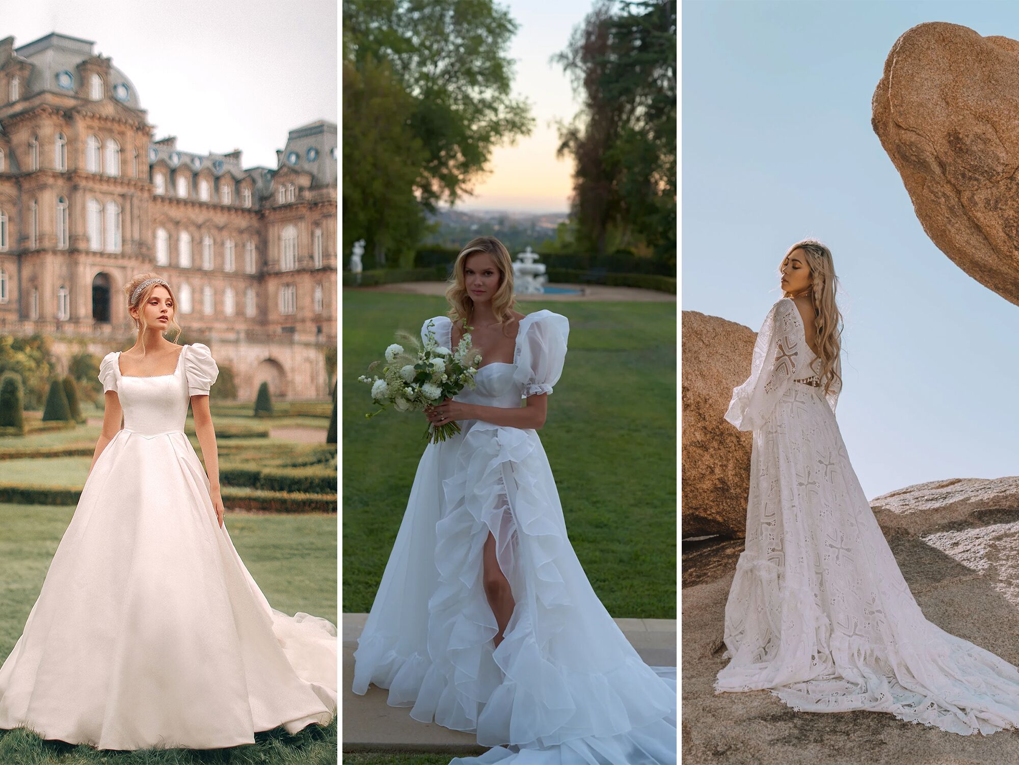 Bring your princess wedding fantasies to life with these modern ball gowns!  - Viero Bridal