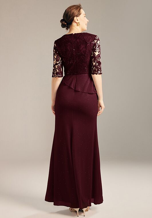 AW Bridal AW Kalina Dress Red Mother Of The Bride Dress - 2