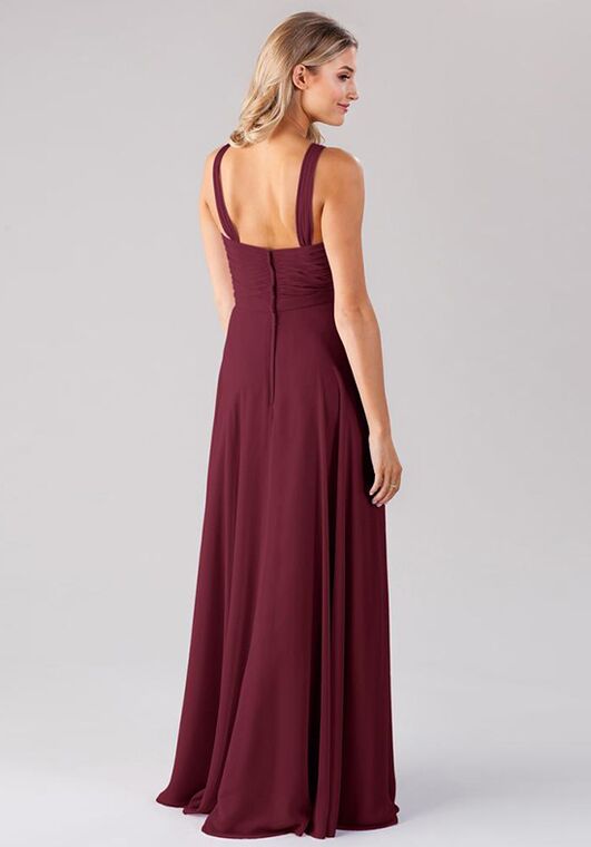 Kennedy Blue Ivy Halter Bridesmaid Dress - 2