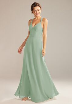 AW Bridal AW Alphorn Dress V-Neck Bridesmaid Dress
