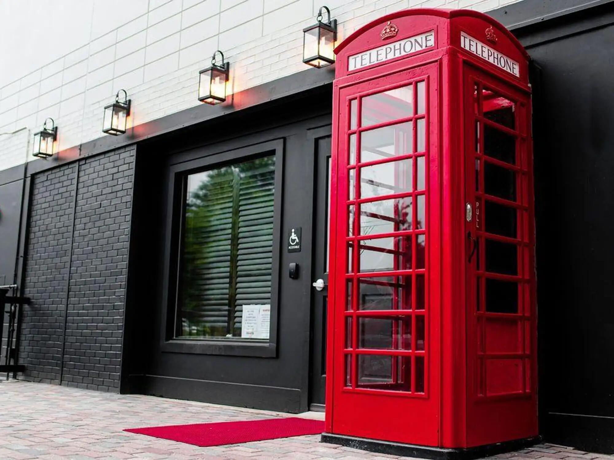 Picture of Red Phone Booth - The Colony