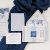 This Classic Wedding at the Cincinnati Art Museum in Cincinnati, Ohio, Had a Gray-and-Navy Palette