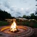 When guests needed to catch their breath and rest their feet, they headed to sit by a roaring bonfire and take in the stars in the night sky.