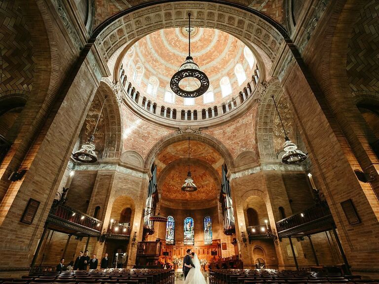 Church wedding venue in New York, New York.