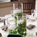 Bells of Ireland and Candle Centerpiece
