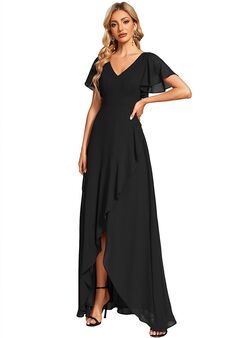 Ever-Pretty ES01749 V-Neck and Plunge Bridesmaid Dress