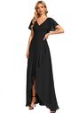 Ever-Pretty ES01749 V-Neck and Plunge Bridesmaid Dress - thumbnail - 1