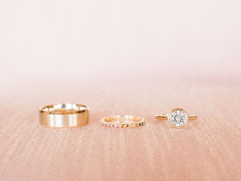 Yellow gold ring metal type