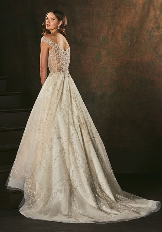 Amaré Couture C158 Alanis A-Line Wedding Dress - 2