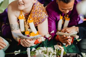 Gifts of Money for Couple, A Custom During Khmer Knot-Tying Ceremonies